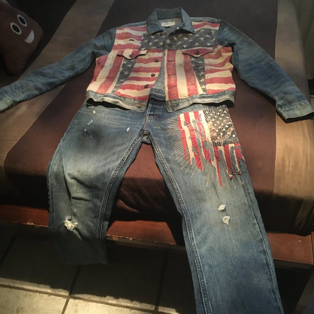 Denim & Supply Ralph Lauren American Flag Jean Set